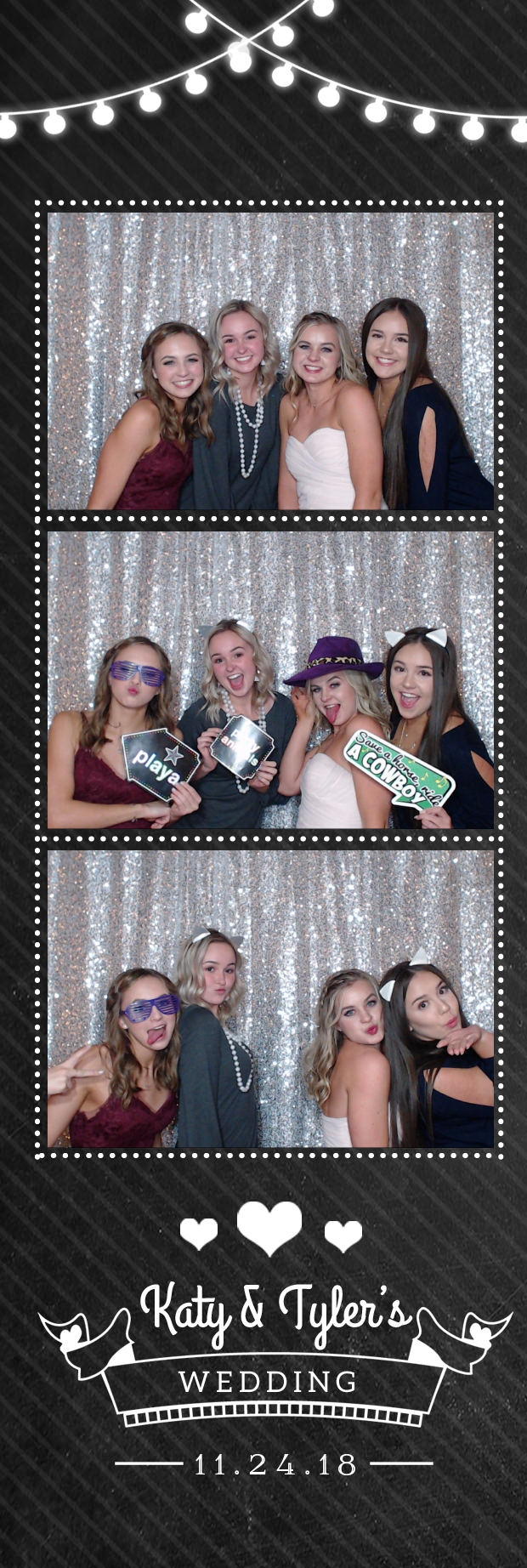 Katy and Tyler's wedding  | View more photos from the event at gallery.photoboothbillings.com/u/PhotoBoothBillings/Katy-and-Tylers-wedding